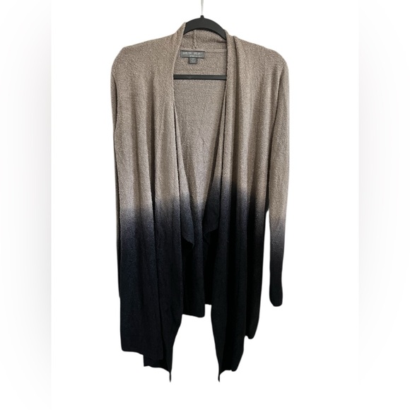 Barefoot Dreams Sweaters - Barefoot Dreams Cardigan Grey Blue Lite Ombre